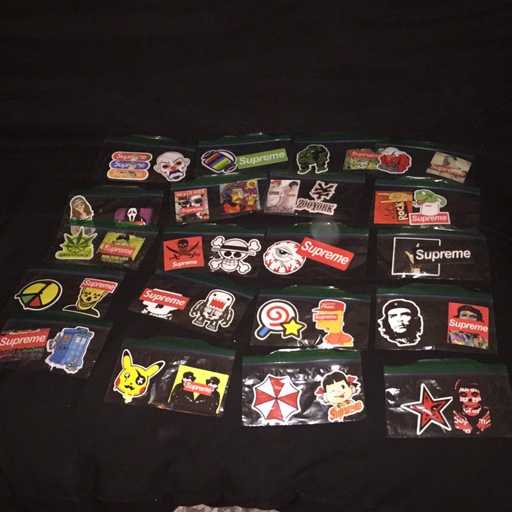 HYPEBEAST / SUPREME skateboard STICKERS !!